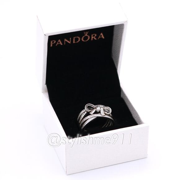 AUTHENTIC PANDORA Delicate Sentiments Statement Ring - Picture 9 of 13